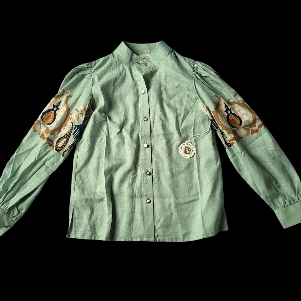 Spartina 449 Button Up Blouse Size XS